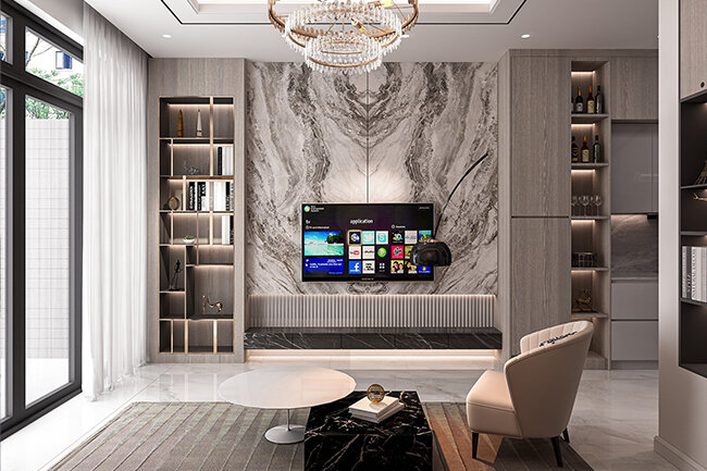 Nội Thất Nhà Phố Anh Tiến Tại Trảng Dài Biên Hòa Đồng Nai