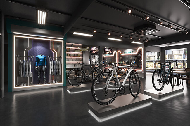 Thiết Kế Cửa Hàng Xe Tại Biên Hòa Đồng Nai