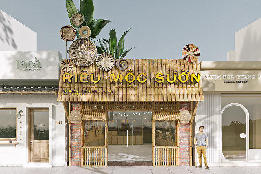 Thiết Kế Nhà Hàng Bún Riêu Tại Đồng Nai