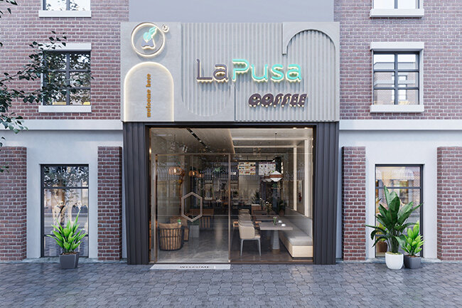 Thiết Kế Cà Phê LAPUSA Quận 1 Hồ Chí Minh