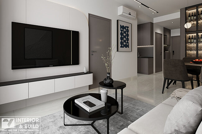 Loading 95% Tiến Độ Thi Công Nội Thất Nhà Phố Tại Củ Chi