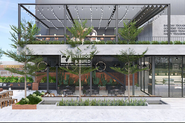 Thiết Kế Quán Cafe Tại Quận 7 Hồ Chí Minh